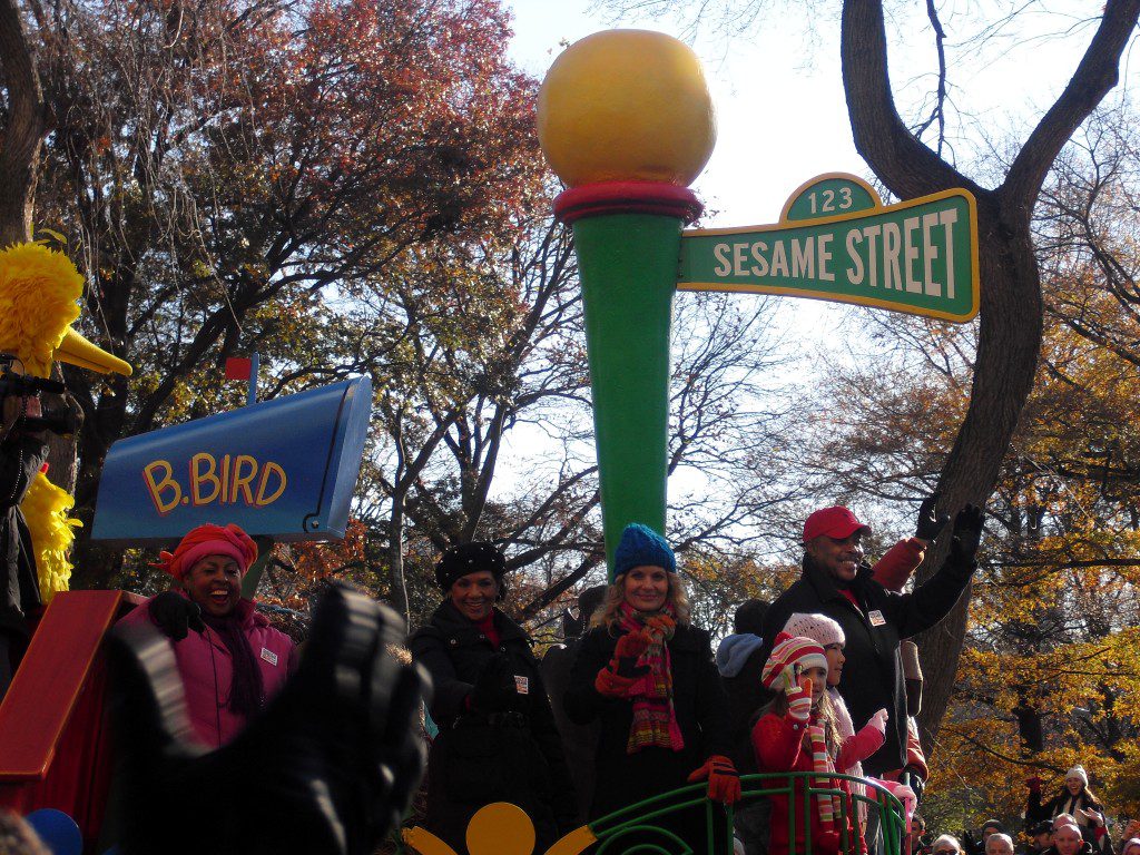 Sesamstraat Thanksgiving Parade