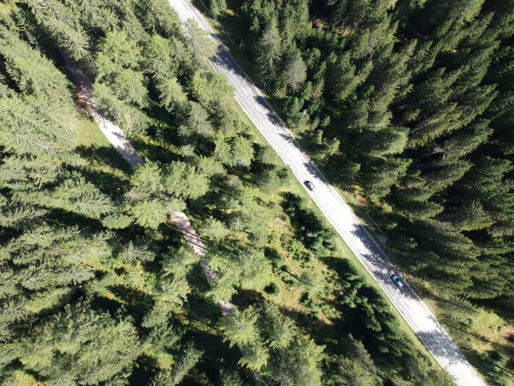 Dronephoto de Dolomieten