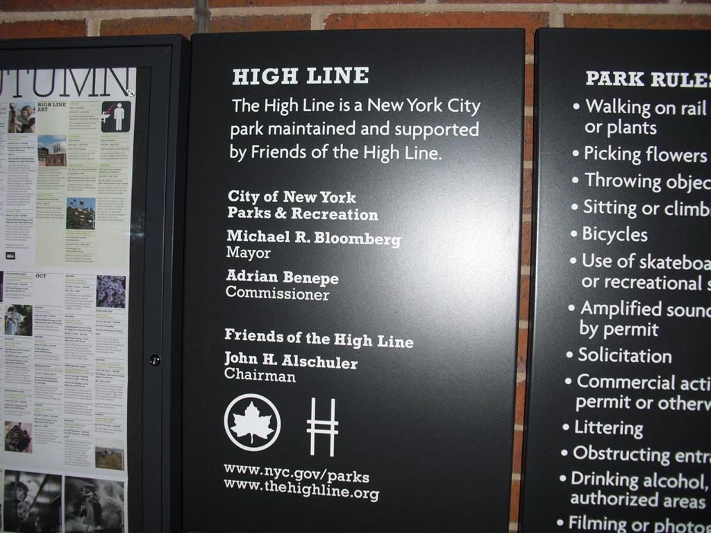 After the holiday I was broke - High Line