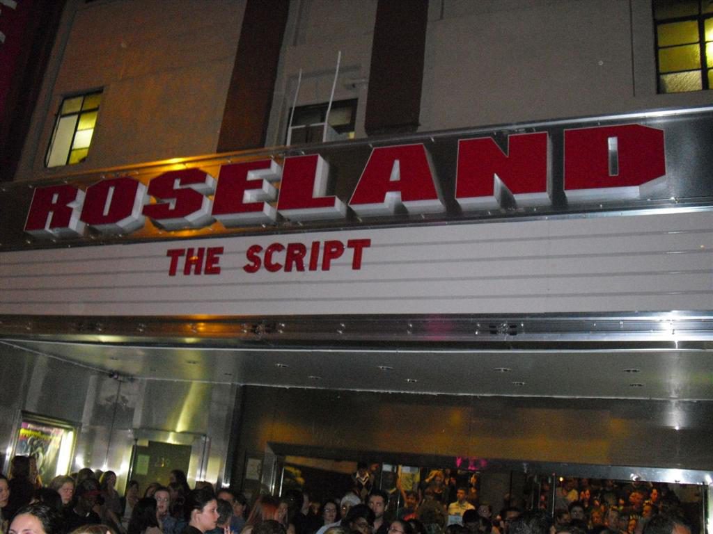 Roseland zaal - The Script