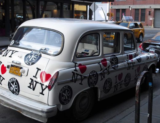 London Cab I love NYC
