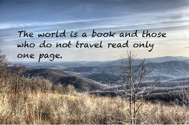 The world is a book quote