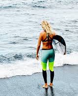 Roxy Surf Pop Binded tri & surfer set