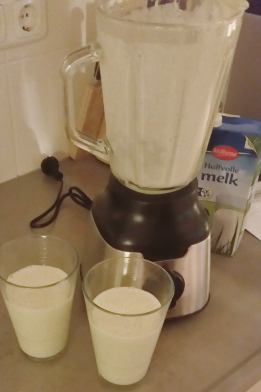 Milkshake Banaan
